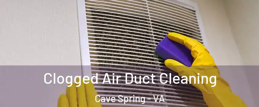  Clogged Air Duct Cleaning Cave Spring - VA