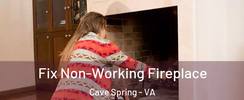  Fix Non-Working Fireplace Cave Spring - VA