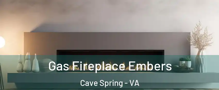  Gas Fireplace Embers Cave Spring - VA