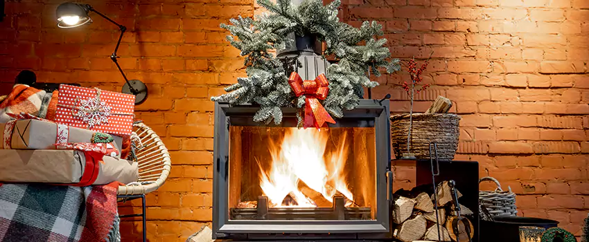 Travis Industries Linear Gas Fireplace Installation in Cave Spring, Virginia