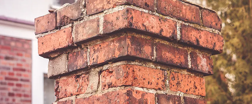 Cracked Chimney Bricks Repair Cost in Cave Spring, Virginia