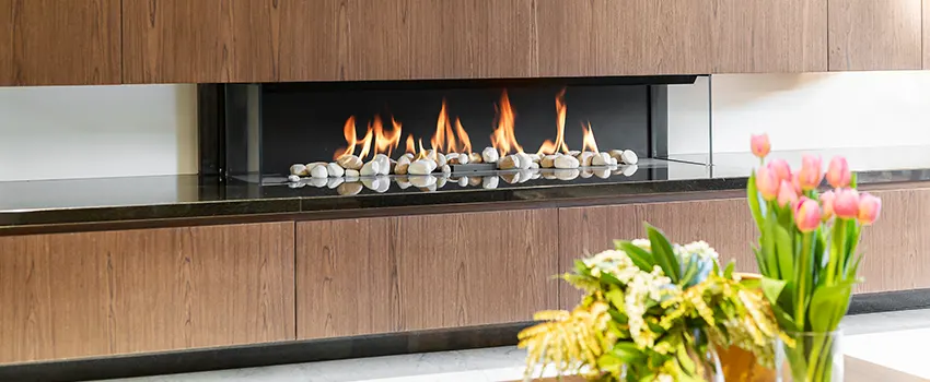 Double-height Fireplace Design Refurbishment in Cave Spring, Virginia