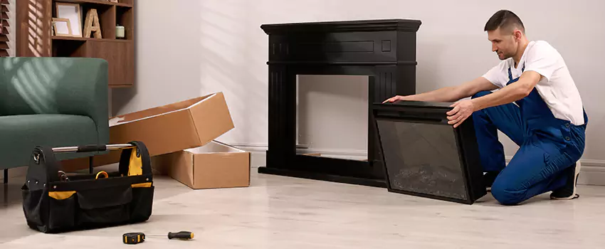 Old Rusted Metal Fireplace Repair And Replacement in Cave Spring, VA