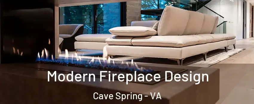  Modern Fireplace Design Cave Spring - VA